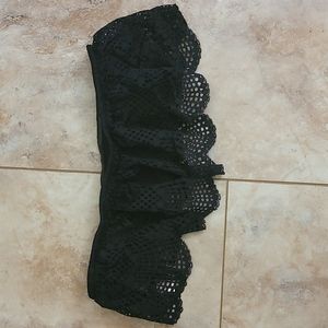 Victoria's Secret Black Lace Bralette Top sz Small New with tags